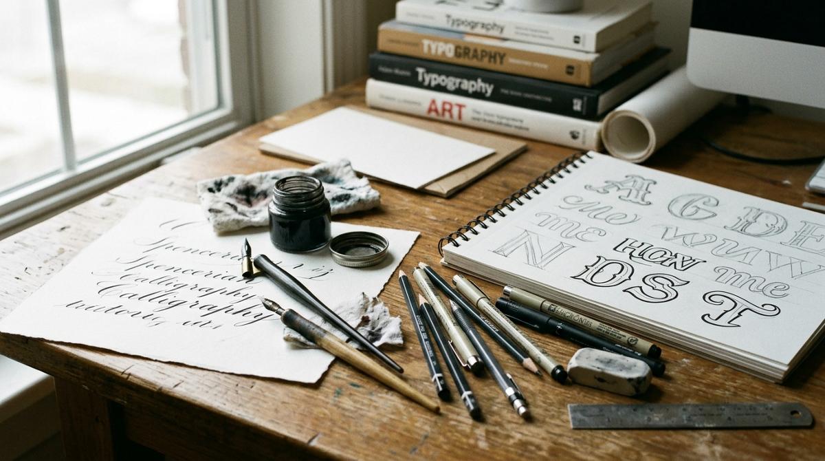 Calligraphy vs Hand Lettering: What's the Difference and Where to Start — photo in a real-life setting
