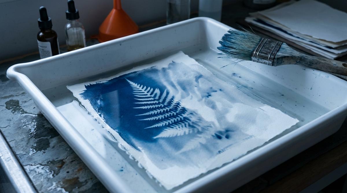 7 Cyanotype Mistakes Almost Every Beginner Makes — photo in a real-life setting