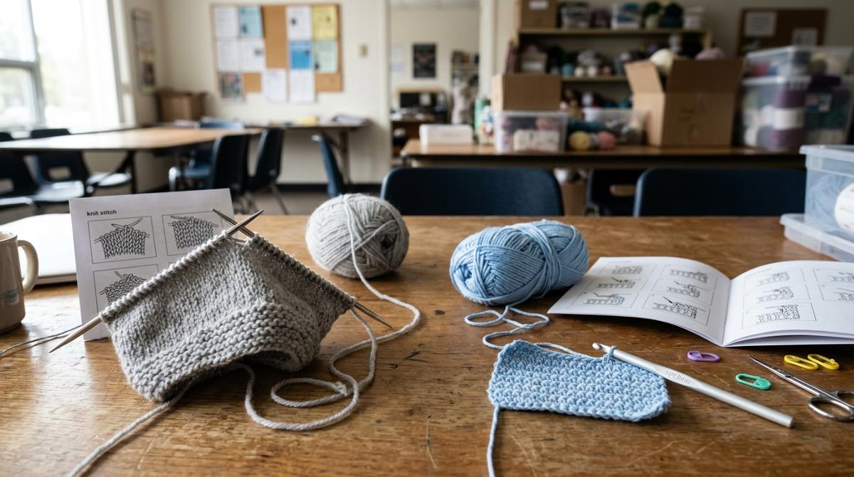 Knitting vs Crochet: Which Is Better for Beginners? — photo in a real-life setting