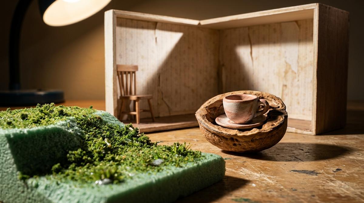 Dollhouses, Walnut Shells, or Dioramas: Pick Your Tiny World