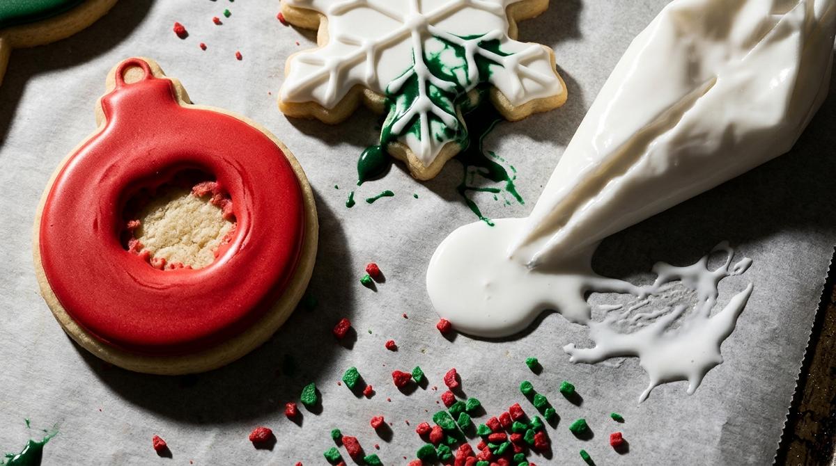 7 Royal Icing Mistakes That Wreck Your Christmas Cookies — photo in a real-life setting