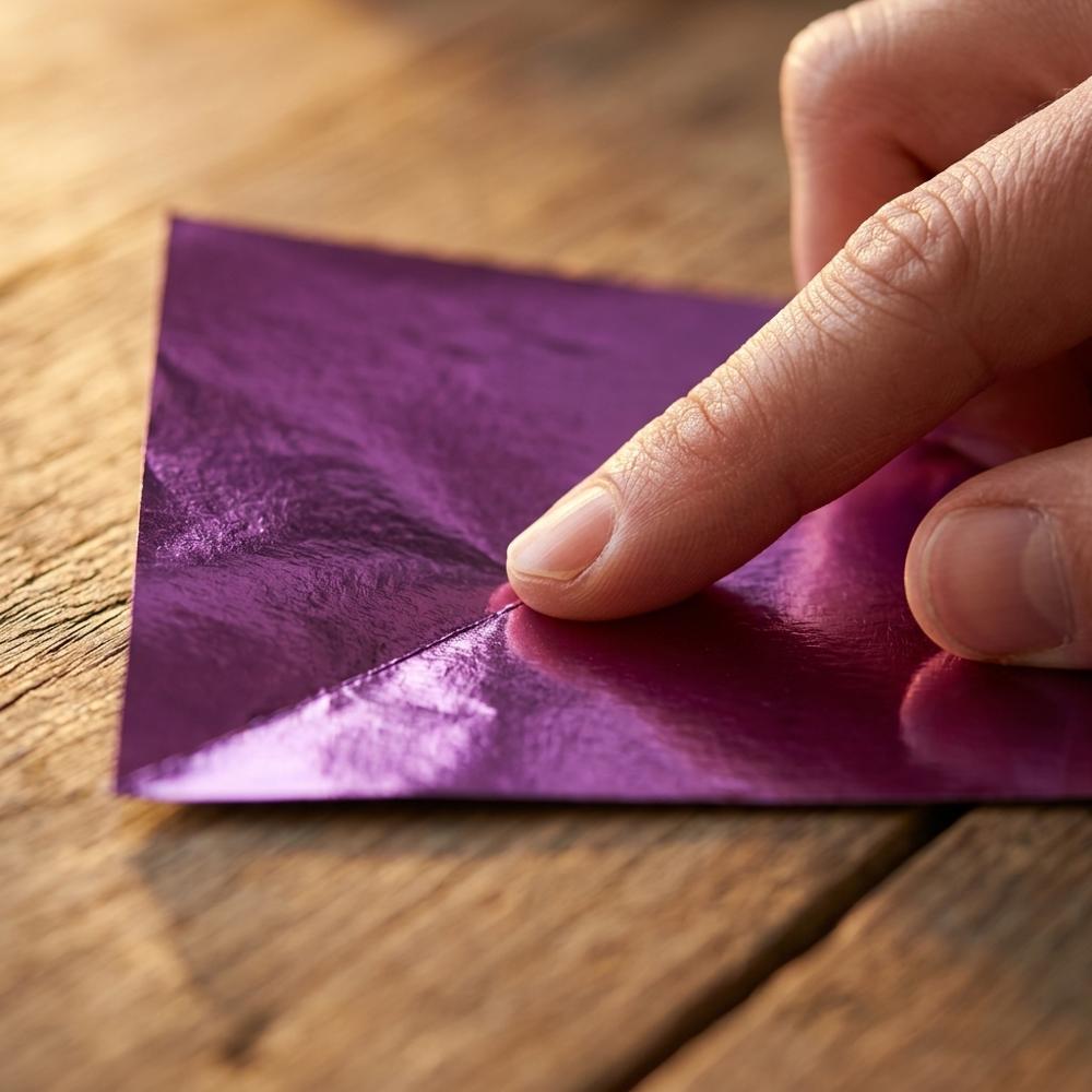 Shiny Foil Origami Paper Set
