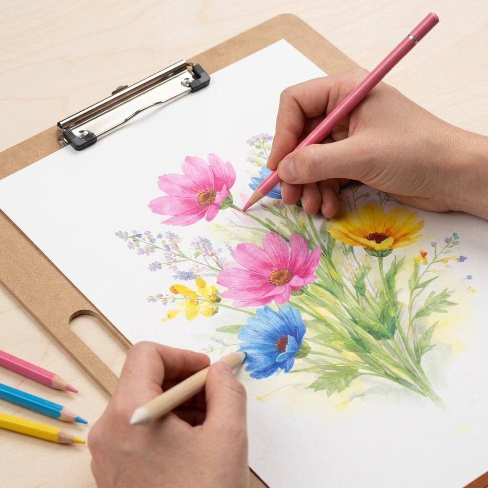 Portable Drawing Board with Handle