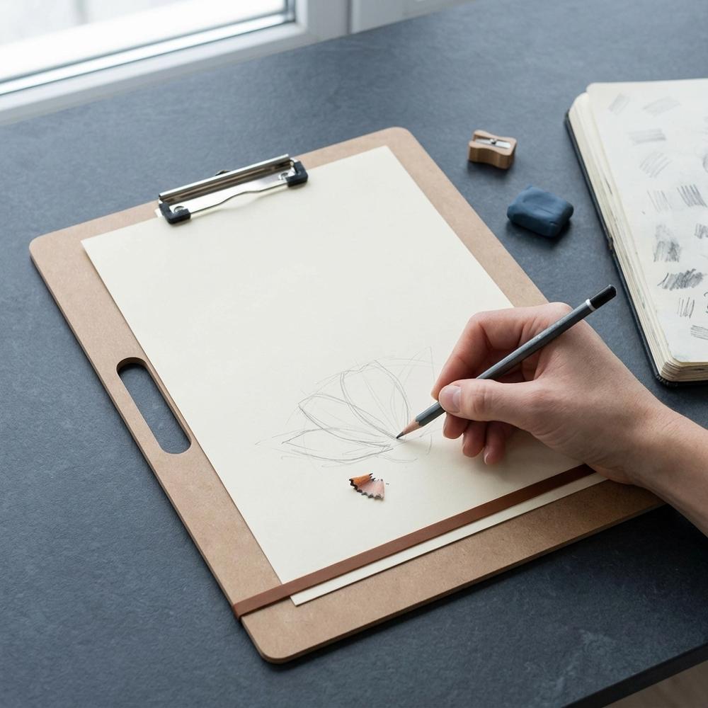 Portable Wooden Drawing Sketch Board
