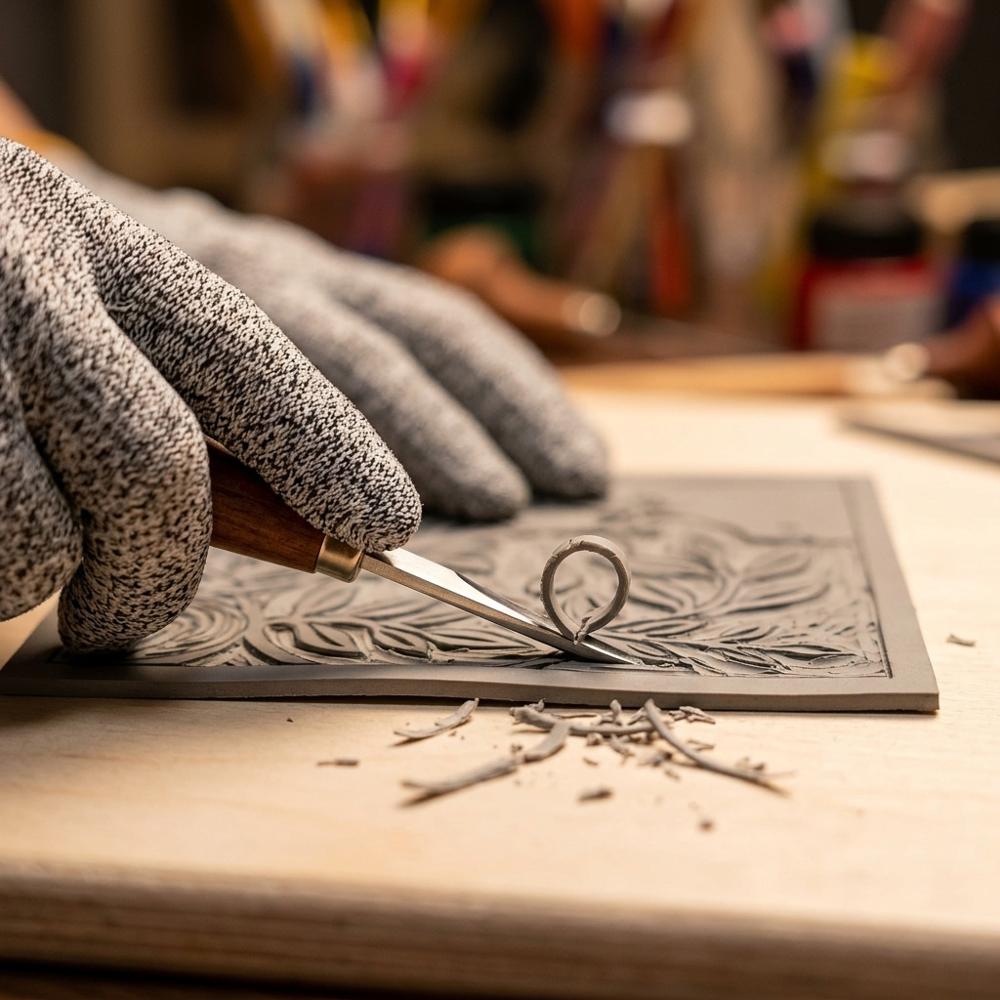 Cut Resistant Wood Carving Gloves