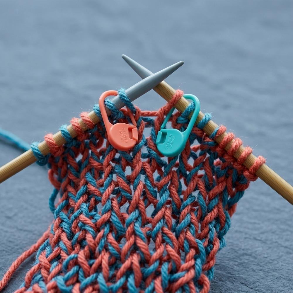 Locking Ring Stitch Markers Set