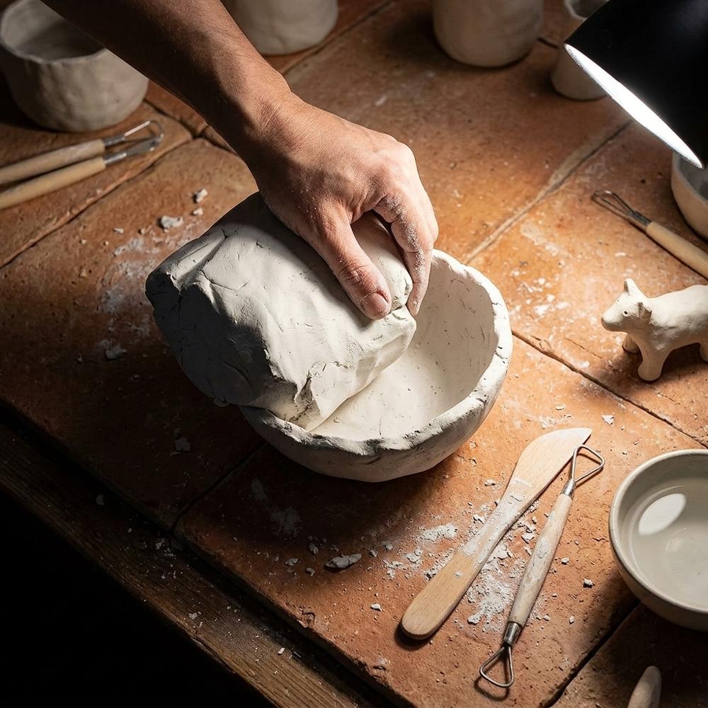 Air-Dry Modeling Clay Block