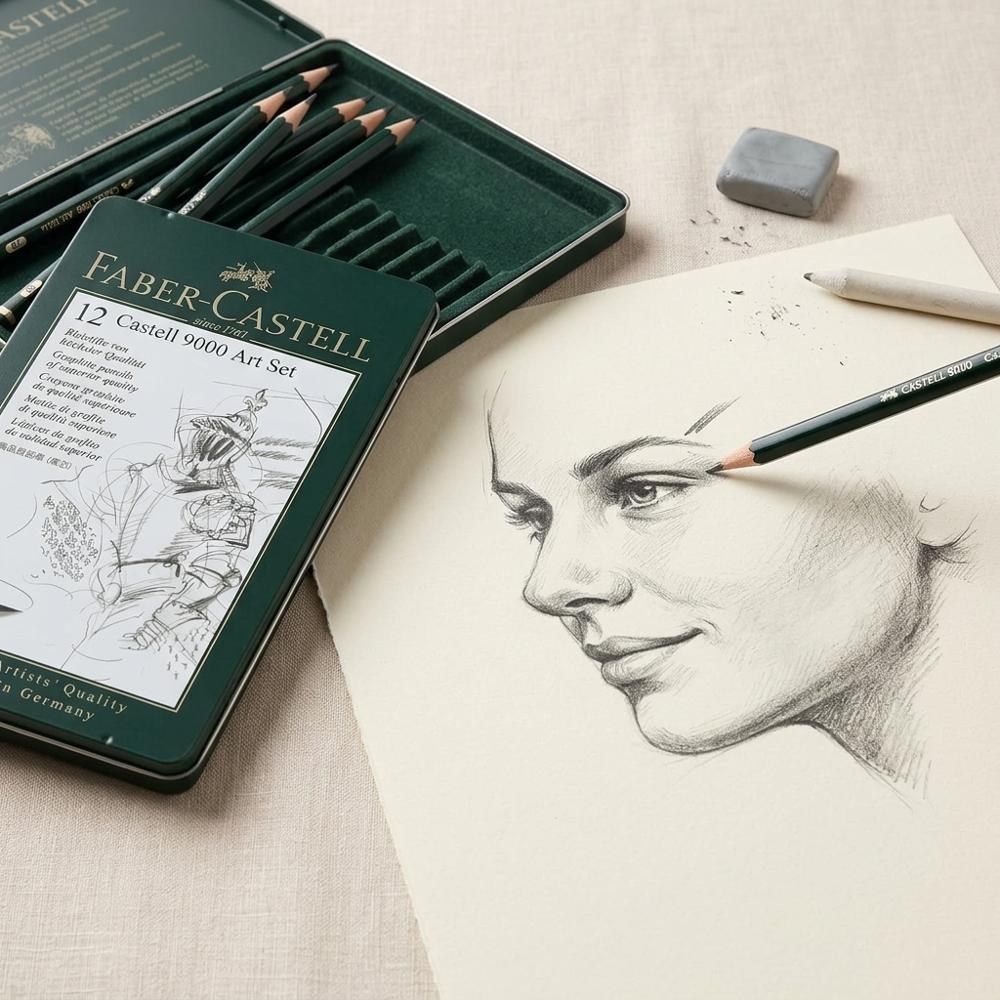 Professional Graphite Sketch Pencil Set