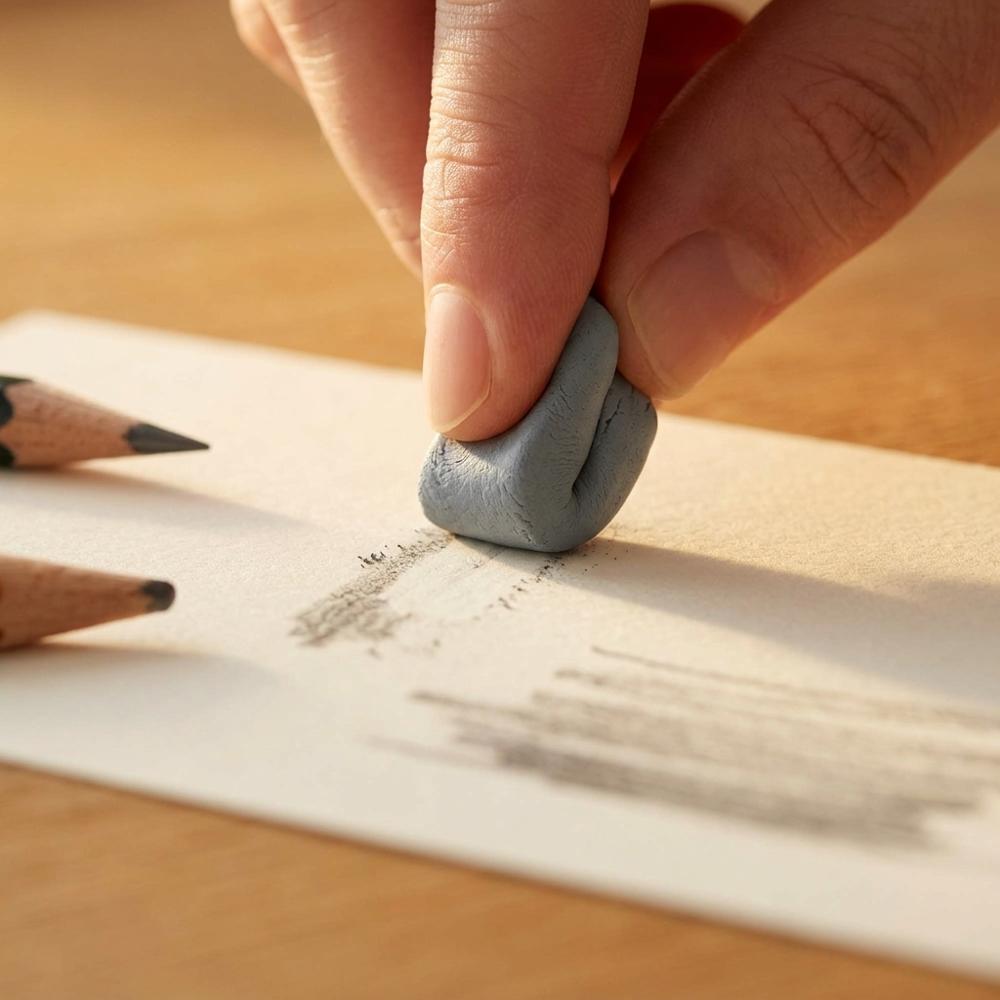 Soft Moldable Drawing Erasers