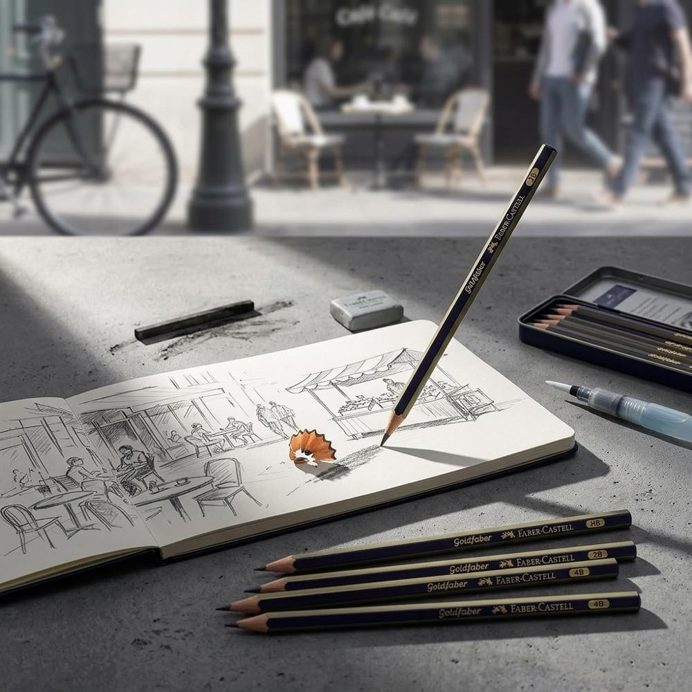 Complete Graphite Sketch Pencil Set
