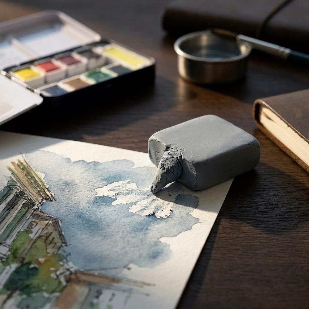Soft Moldable Art Erasers Pack