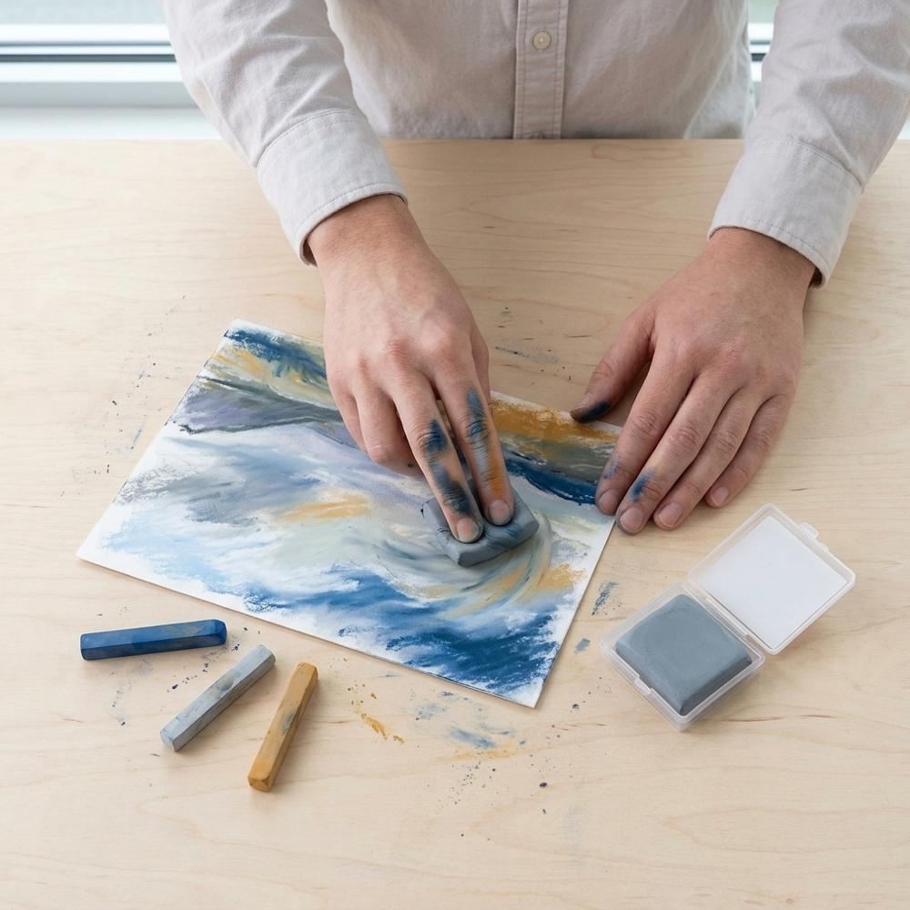 Soft Moldable Art Erasers