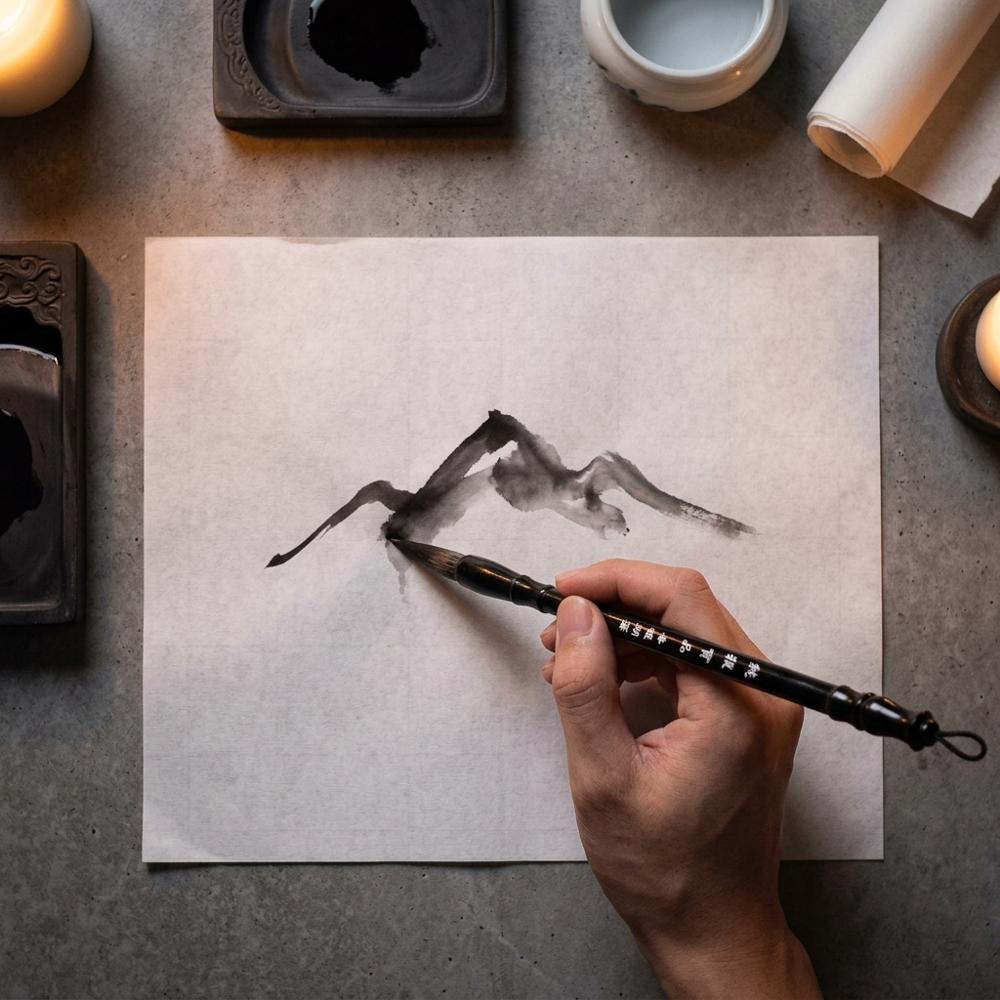 Traditional Chinese Calligraphy Brush Set