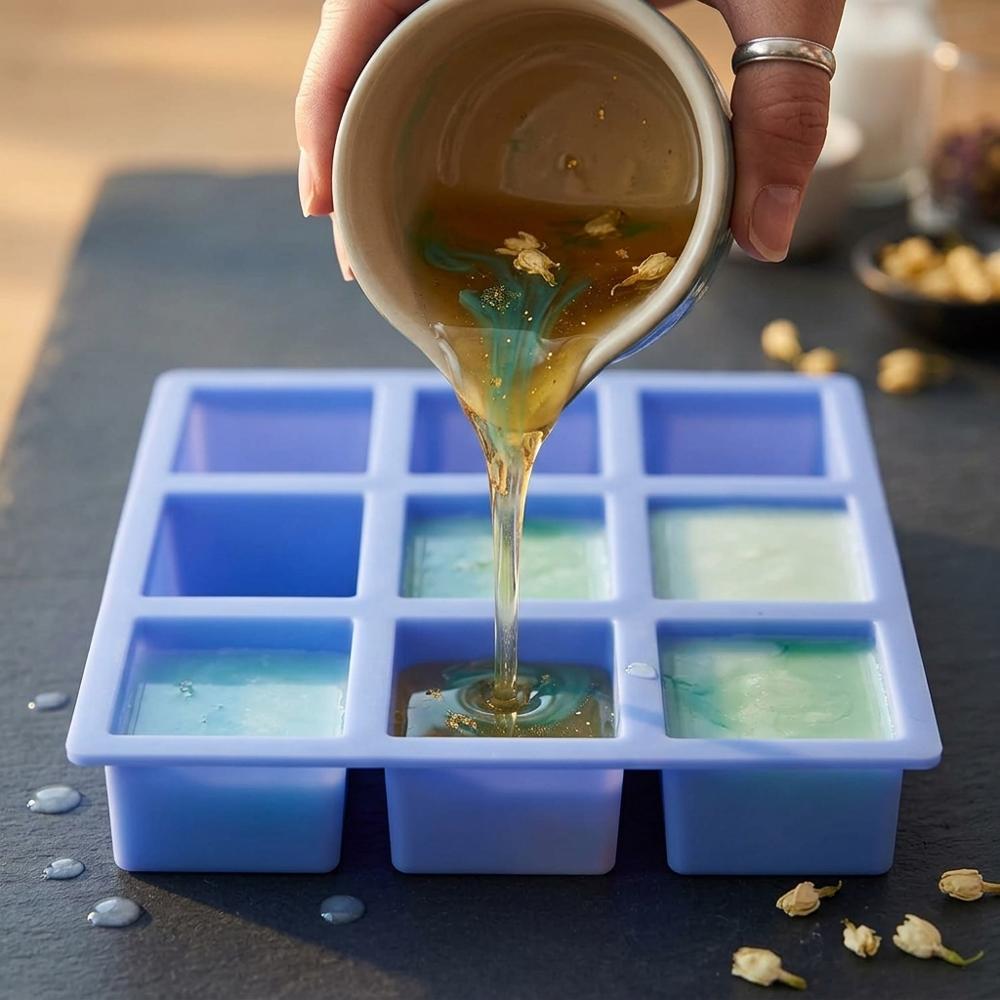 Flexible Silicone Soap Mold Tray