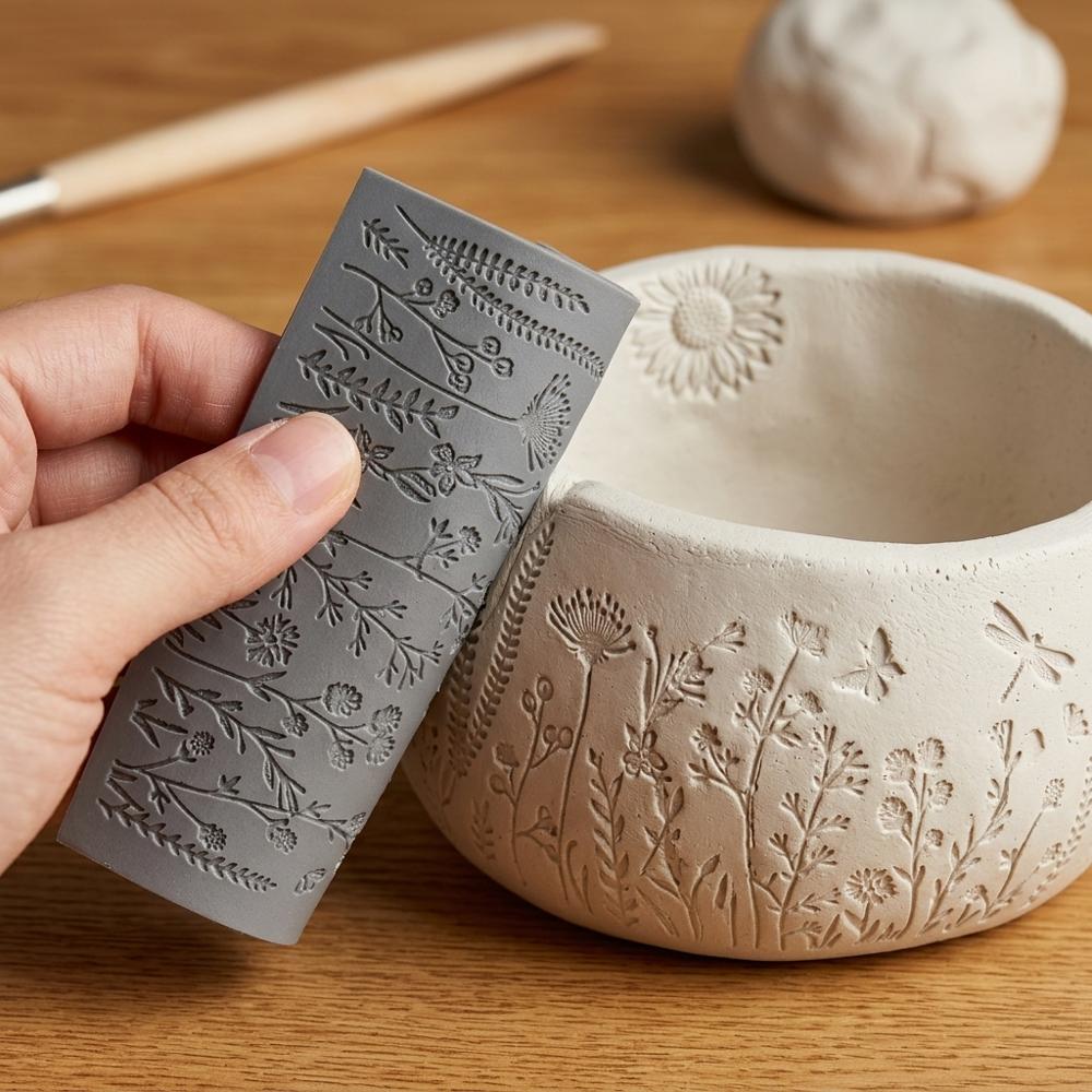 Versatile Polymer Clay Texture Sheets