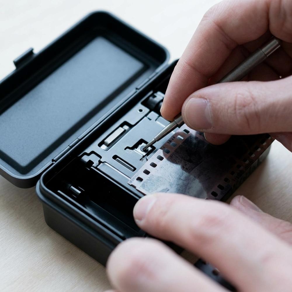 Retro Steel Film Storage Case