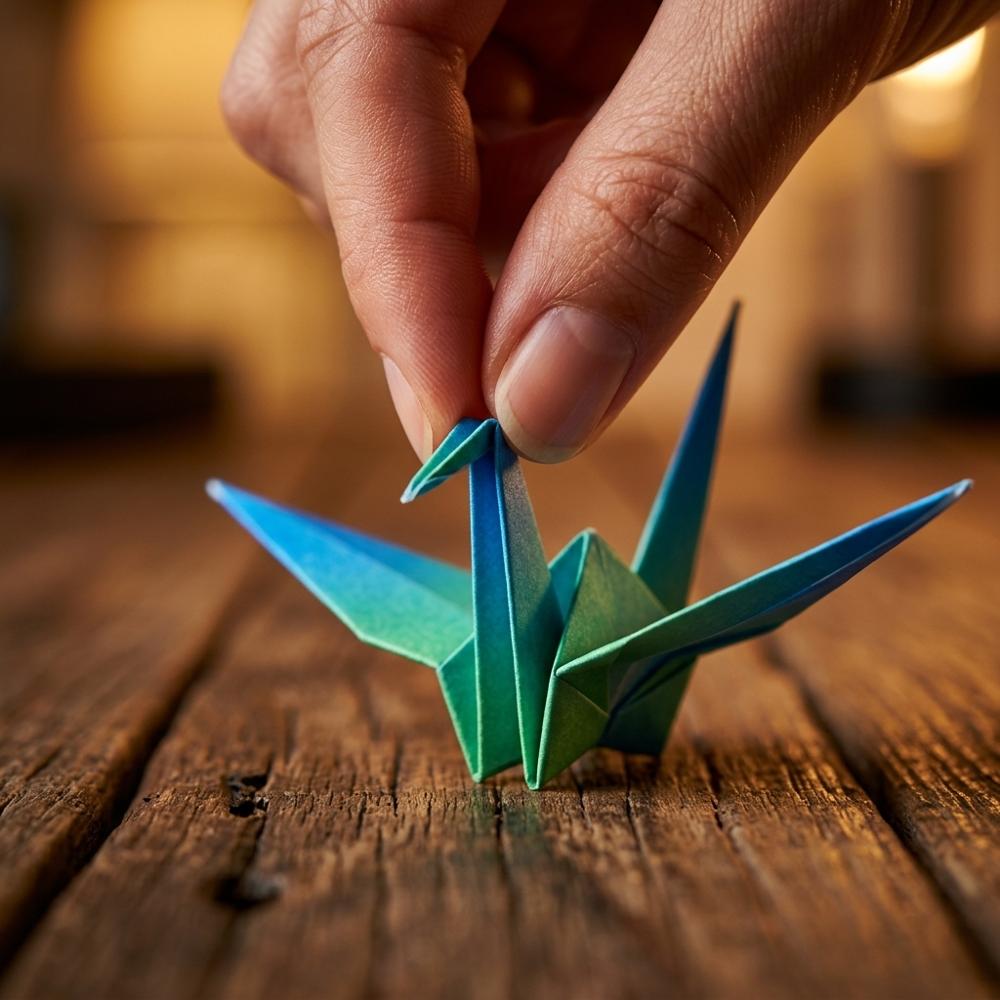 Double-Sided Colorful Origami Paper
