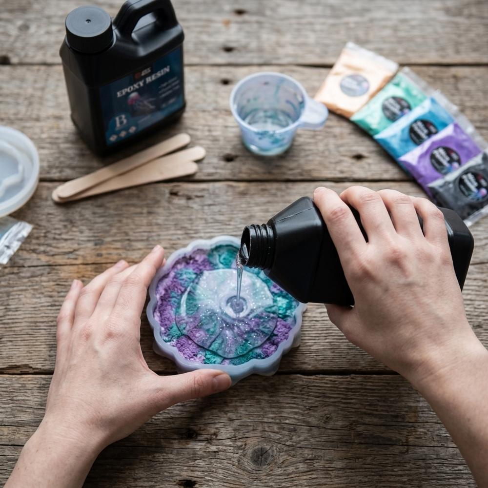Crystal Clear Epoxy Resin Kit