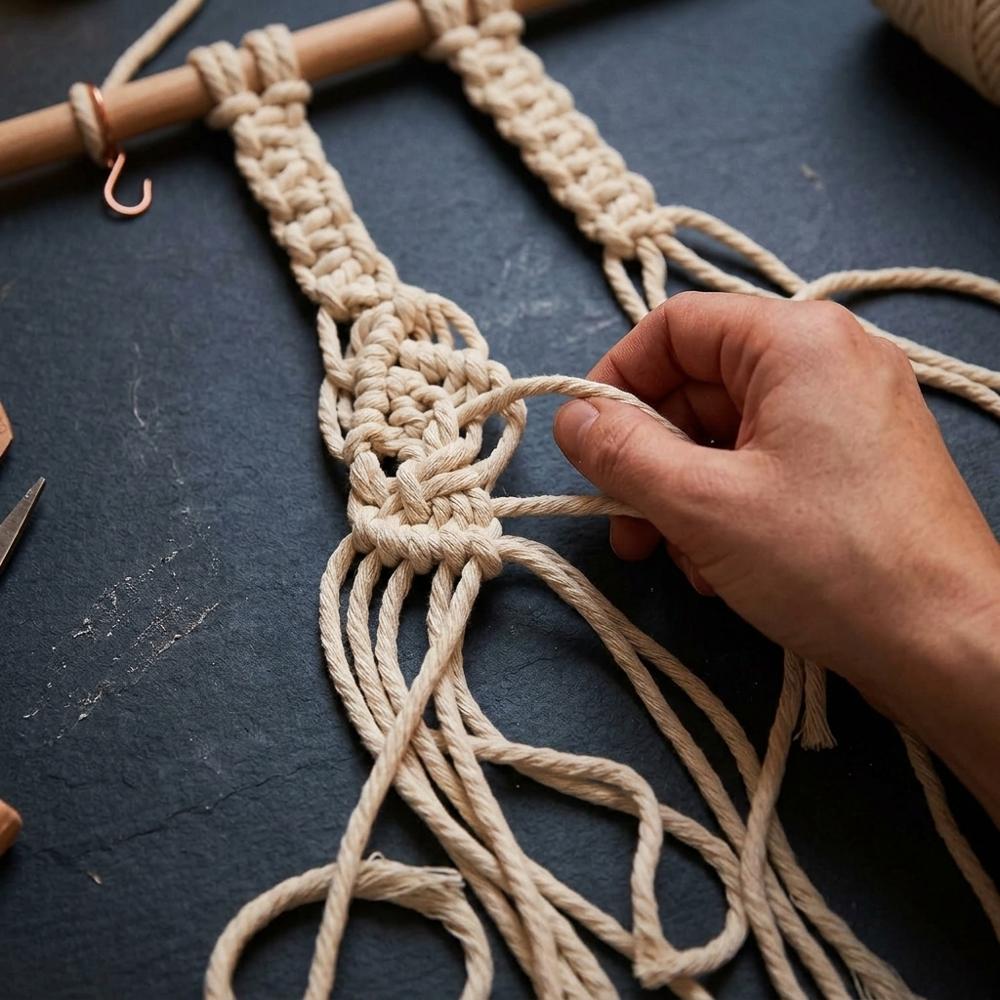 Durable Cotton Macramé Cord