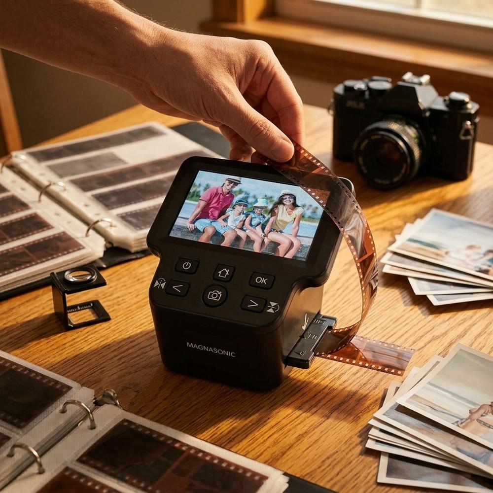 All-in-One Film and Slide Scanner