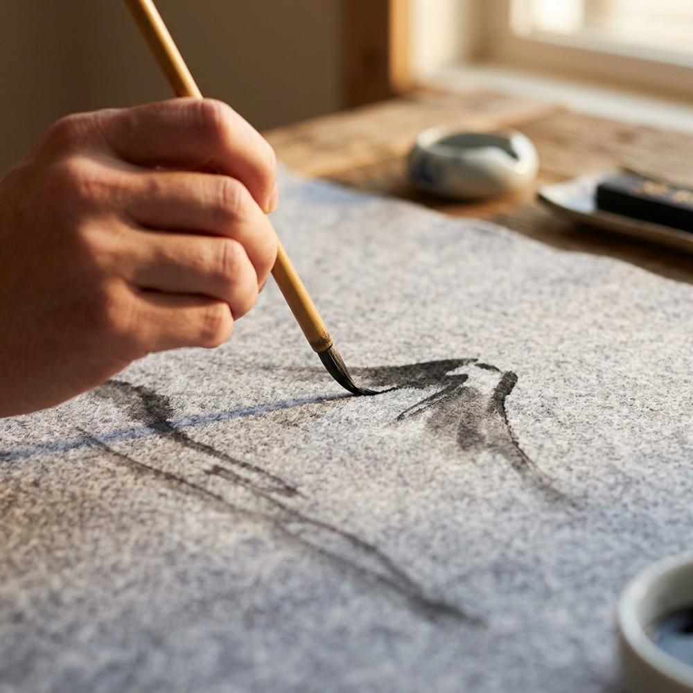 Ink Absorbent Calligraphy Mat