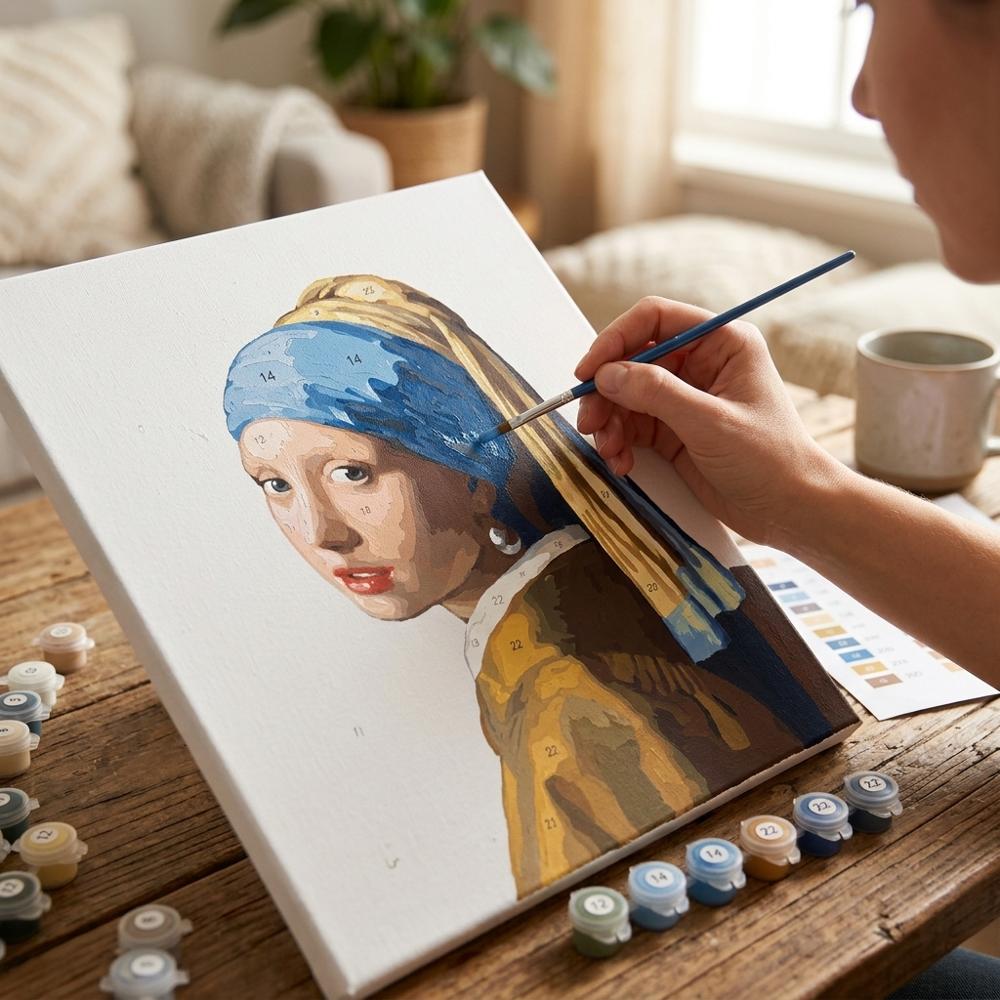 Relaxing Paint by Numbers Set