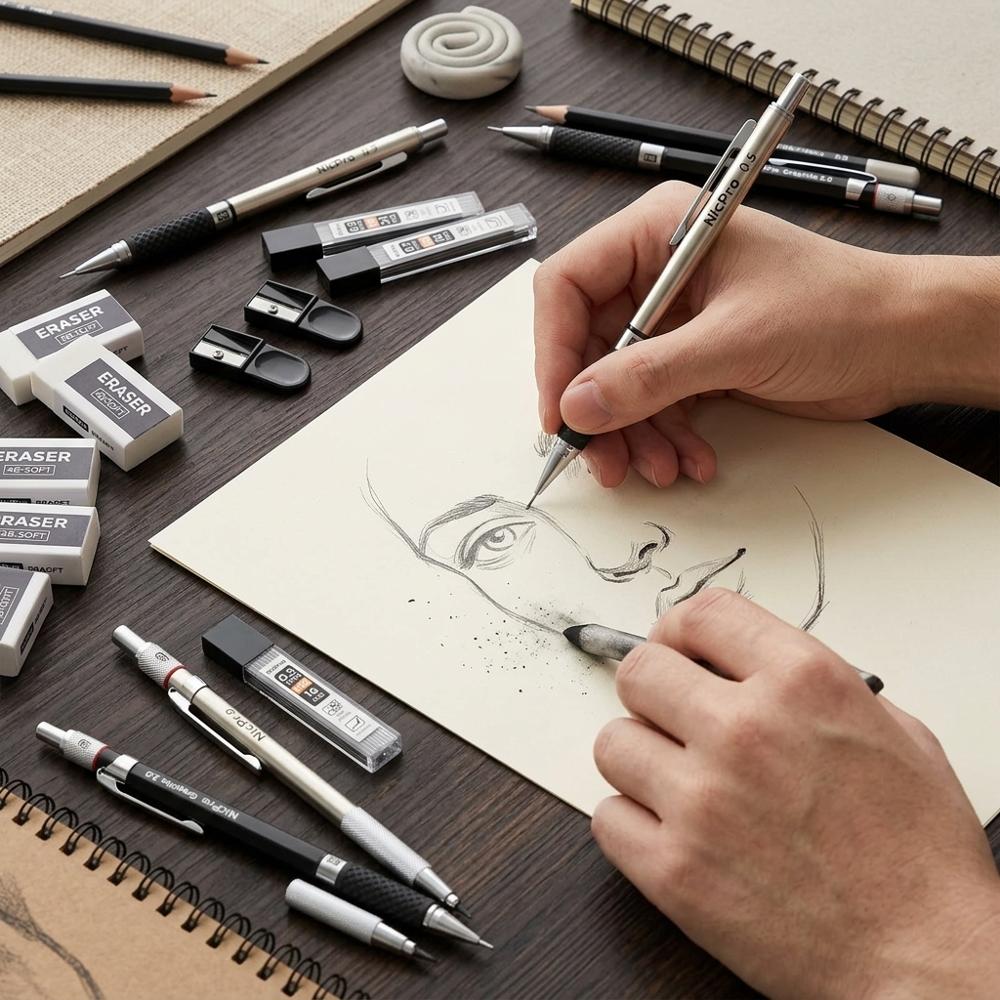 Precision Mechanical Pencil Set