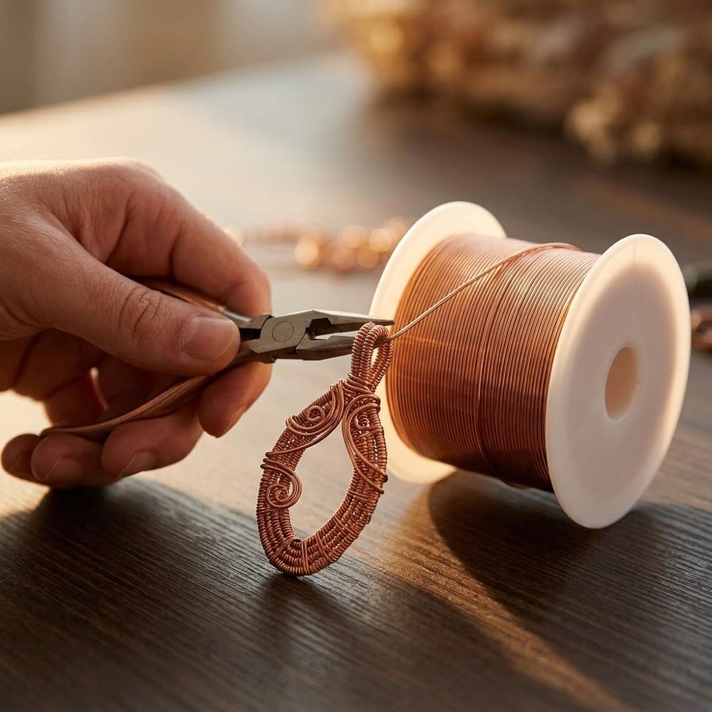 Flexible Crafting Copper Wire Spool