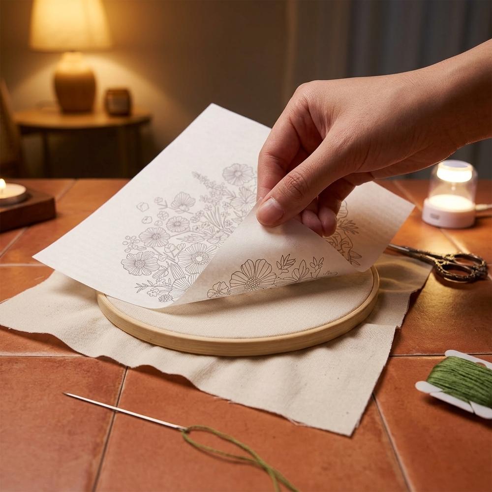 Water-Soluble Embroidery Stabilizer Sheets