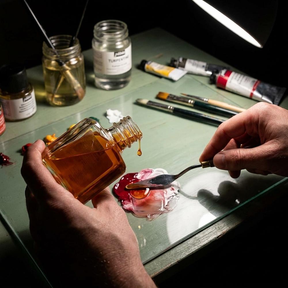 Premium Linseed Oil for Painting