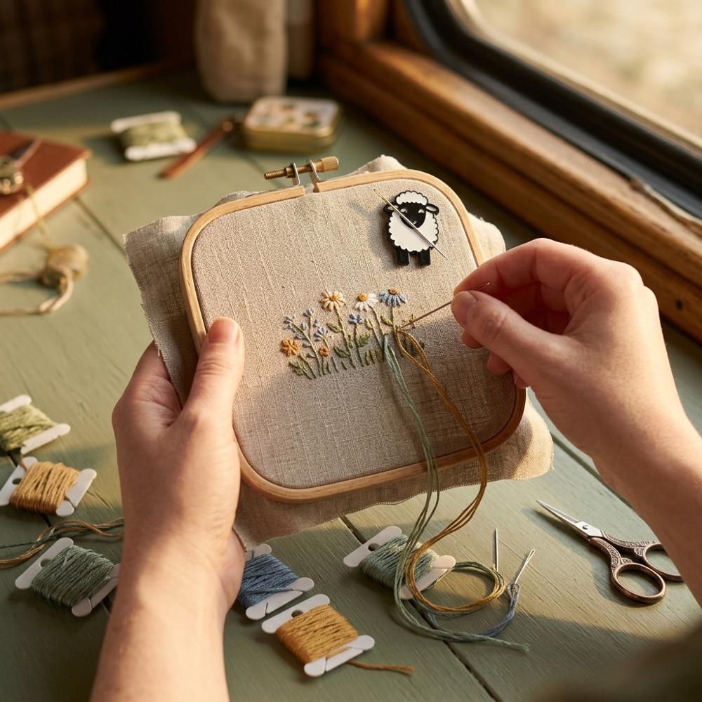 Quilted Animal Needle Minder