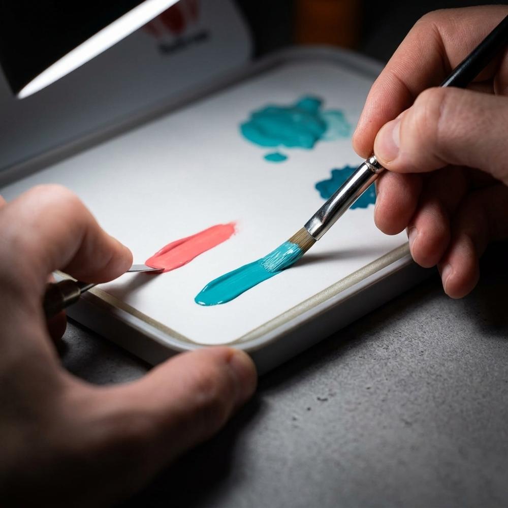 Reusable Paint Mixing Palette Kit