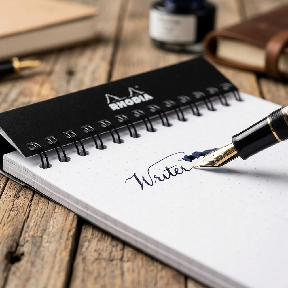 Wirebound Dot Grid Notepad