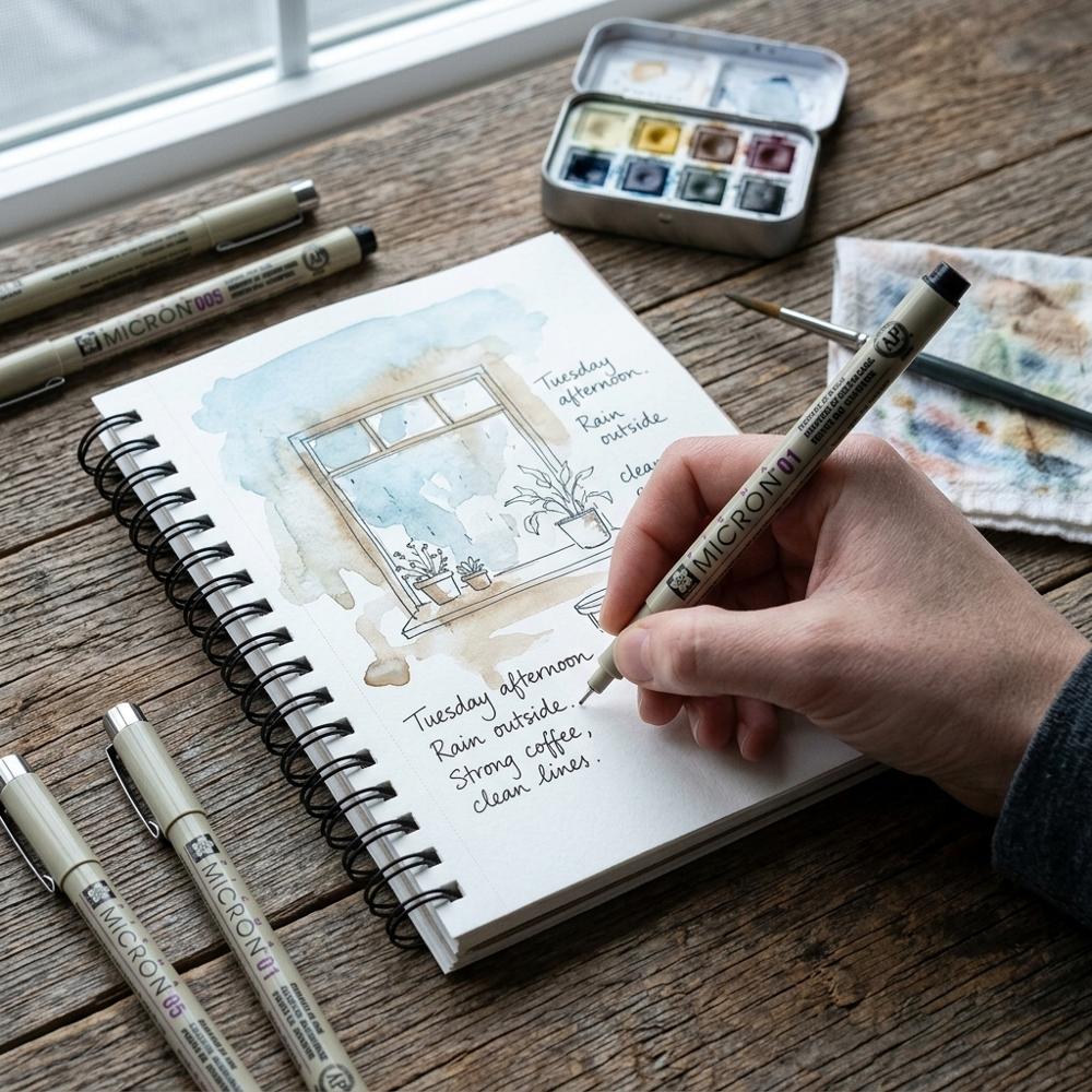 Precision Fineliner Pen Set