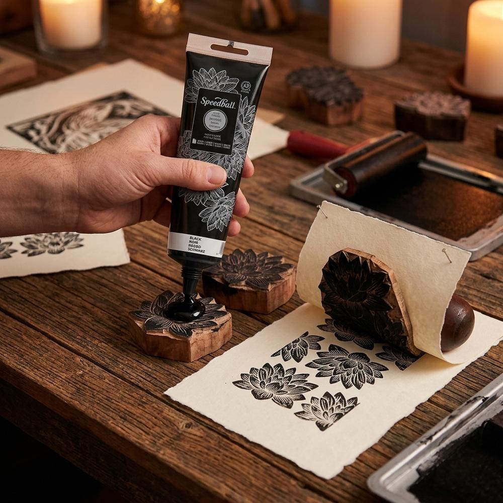 Water Soluble Block Printing Ink