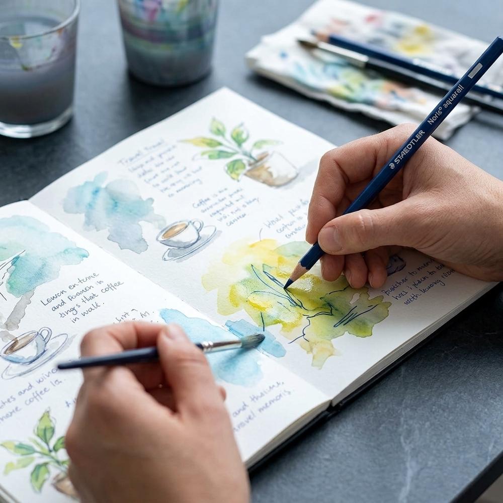 Vibrant Watercolor Pencil Set