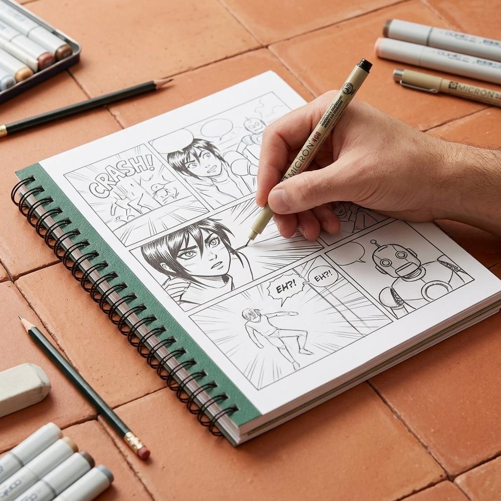 Eco-Friendly Recycled Sketch Pad