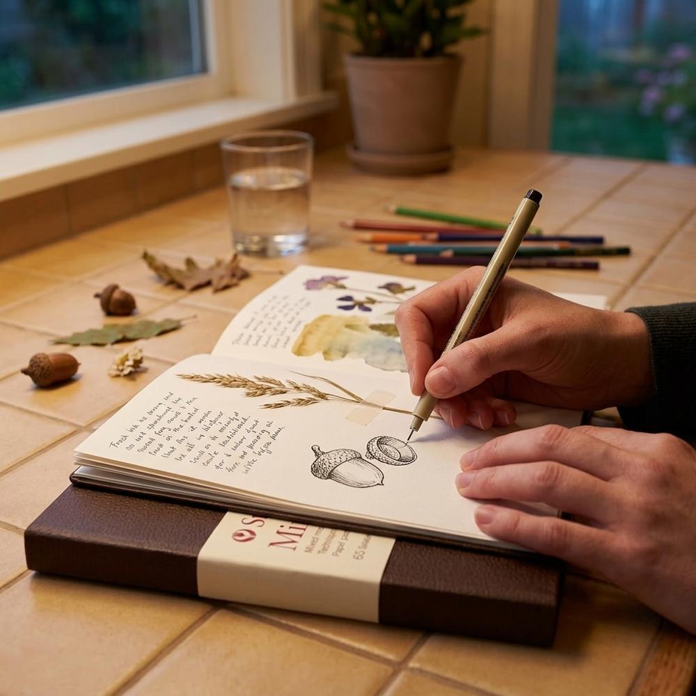 Premium Hardcover Mixed Media Journal