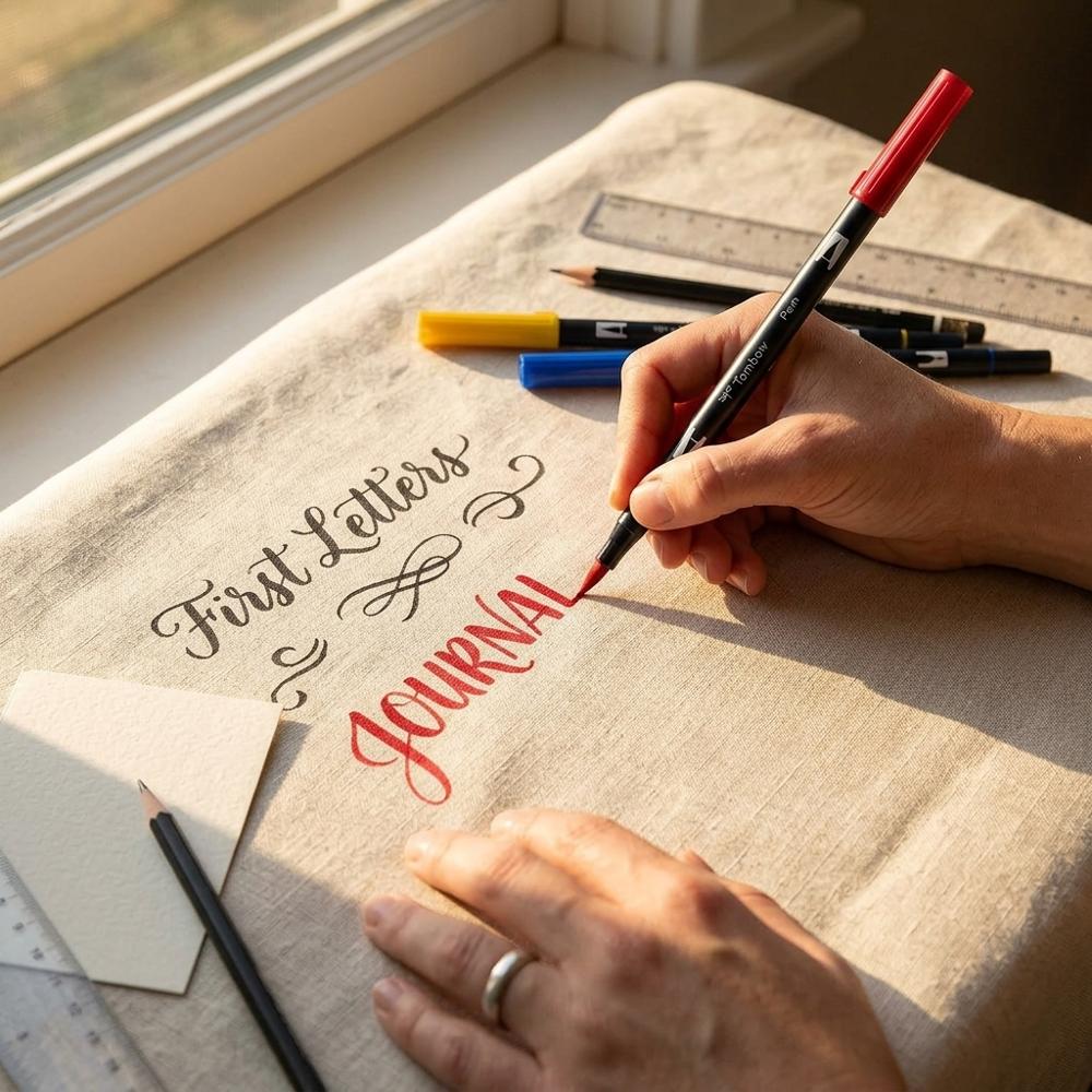 Dual-Tip Brush Pen Set