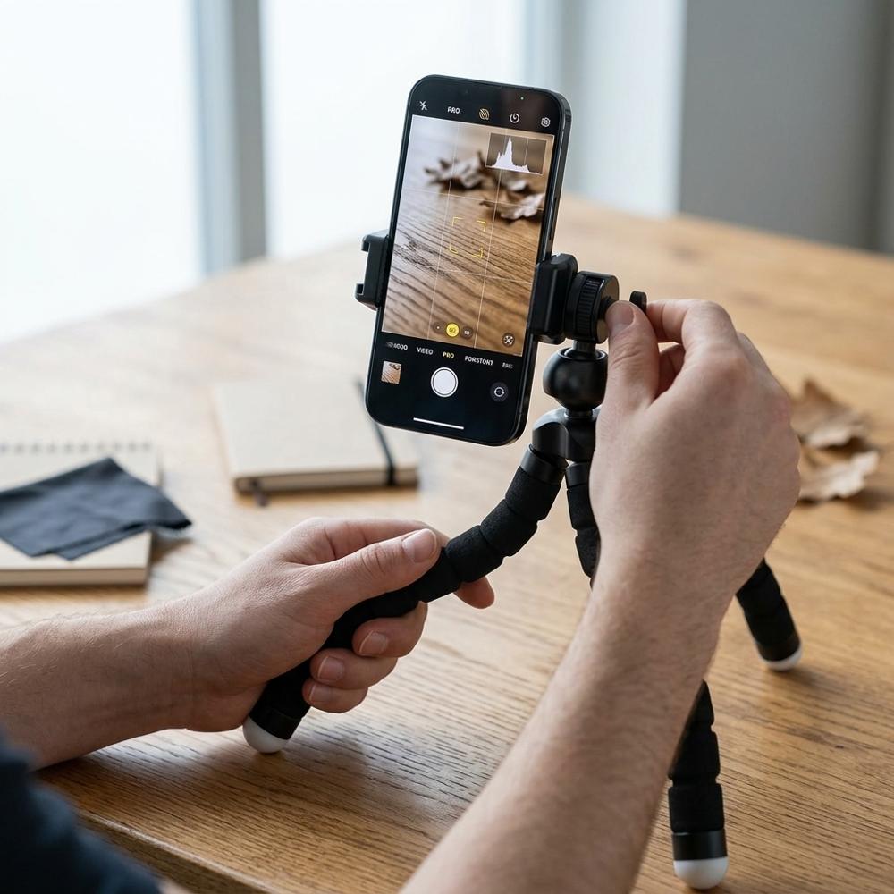 Flexible Phone Tripod with Remote