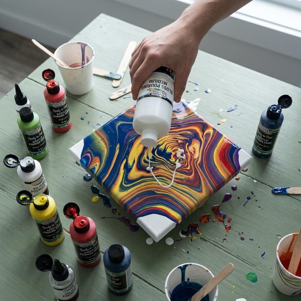 Acrylic Paint Pouring Kit