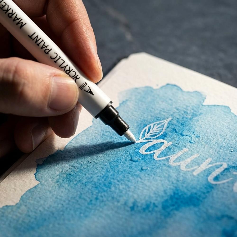Premium White Gel Pen Set