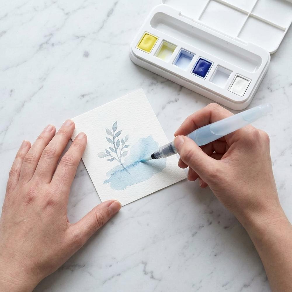 Compact Watercolor Paint Set