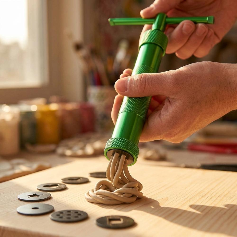 Clay Extruder with Shape Discs