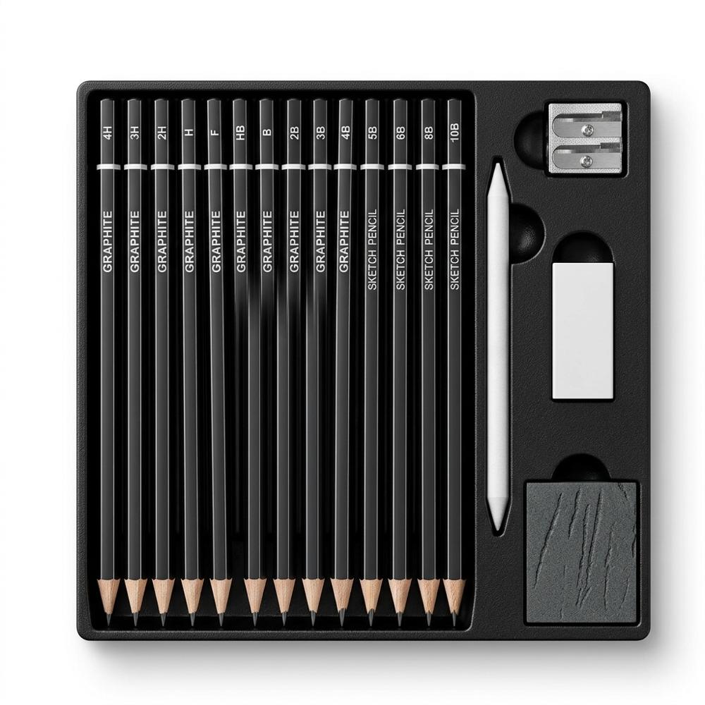 Complete Sketching Pencil Kit