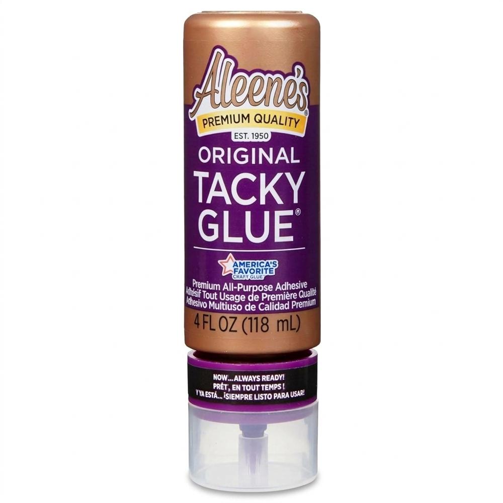 Thick craft glue for basting small felt pieces before stitching