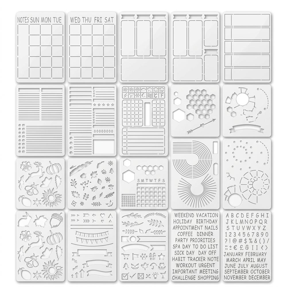 Versatile Journal Stencil Set