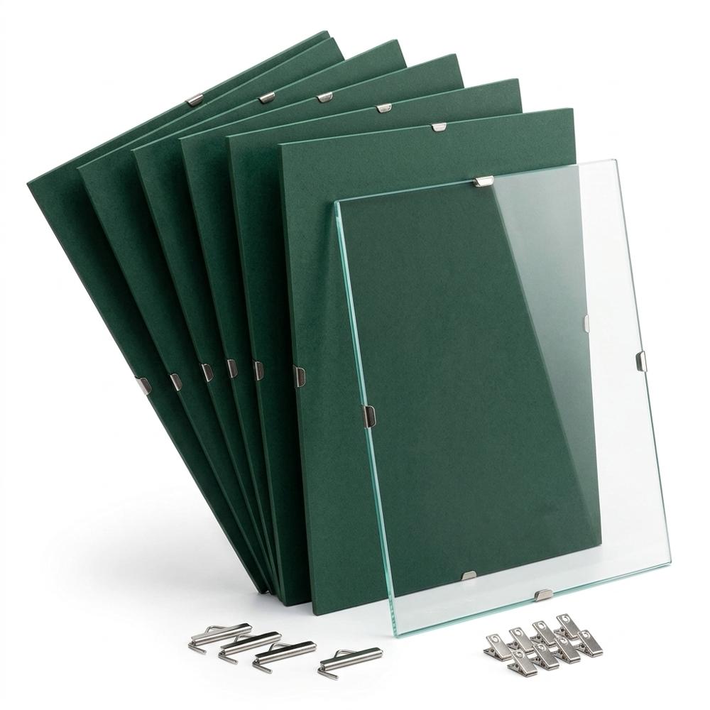 glass and backing boards for pressing prints flat during exposure