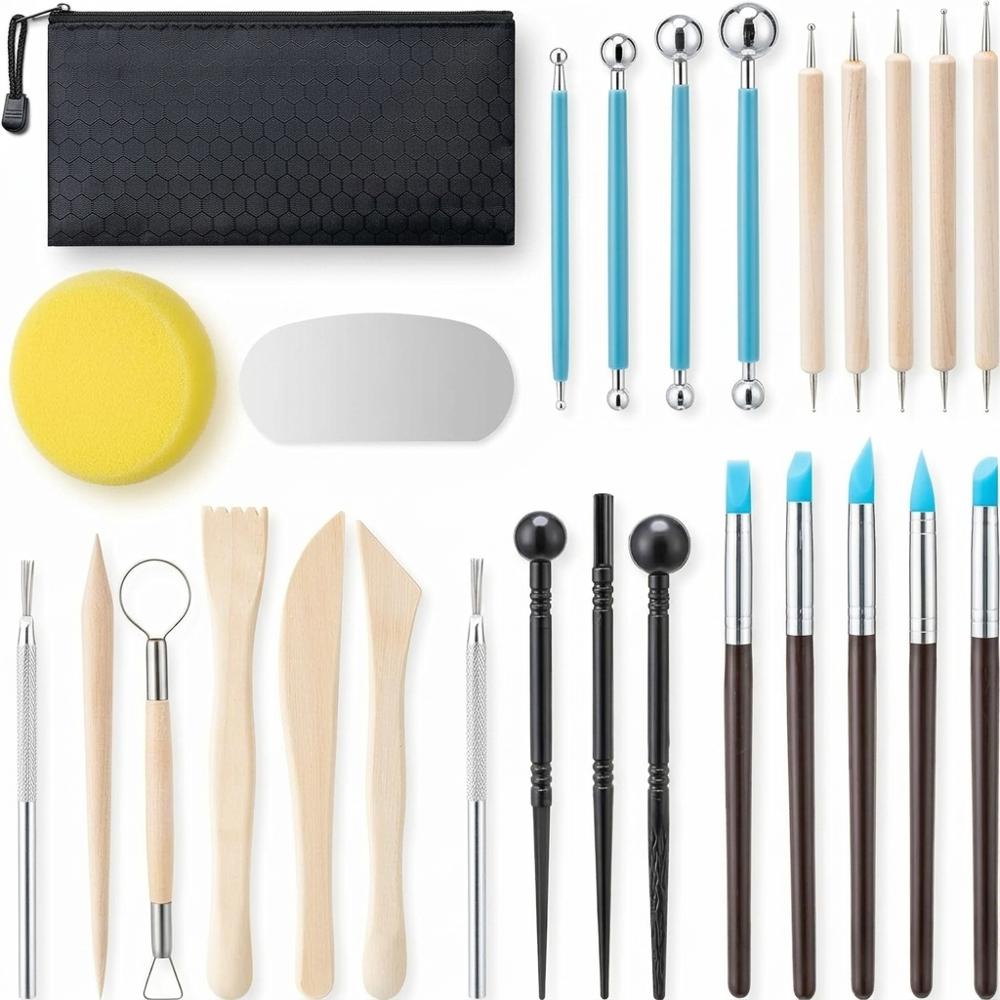 Complete Polymer Clay Sculpting Kit