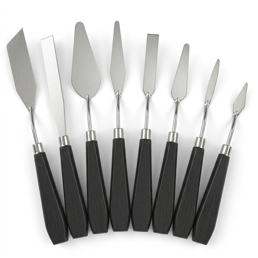 Professional Stainless Steel Palette Knives Set